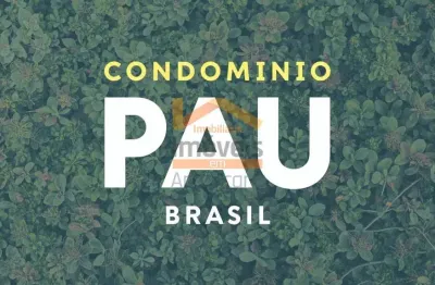 Terreno em condomínio de luxo à venda em americana-sp, jardim pau brasil! 412m² de pura exclusividade!