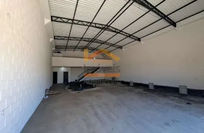 Salão comercial para locação em americana-sp, jardim das orquídeas: 2 banheiros, 4 vagas de garagem, 289m².