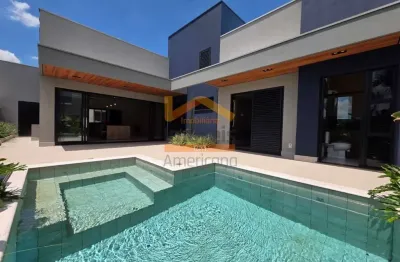 Casa de luxo em condomínio à venda em americana-sp, 3 quartos, 3 suítes, 3 salas, 5 banheiros, 4 vagas de garagem, 280 m².