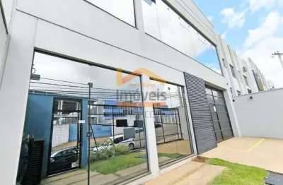 Salão comercial 489m² construção estruturado para escritório pq. industrial machadinho em americana sp