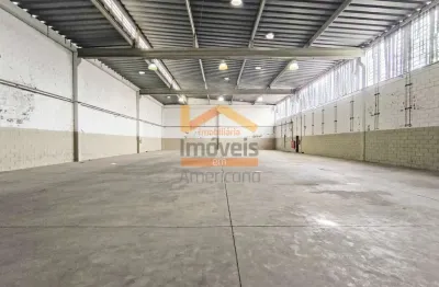 Salão industrial 1.000m² disponível para locação no distrito industrial de santa bárbara d?oeste/sp
