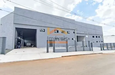 Salão industrial de 1.195m² para locação em americana-sp, bairro salto grande: 2 banheiros e excelente estrutura!