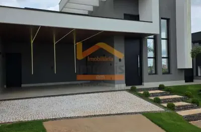 Casa de luxo em condomínio à venda em santa bárbara d'oeste-sp, bairro mac knight, 3 suítes, 204,59m².