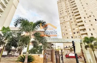 Apartamento para locação no jardim alphacenter em santa bárbara d'oeste-sp: 2 quartos, 2 salas, 1 banheiro, 1 vaga de garagem!