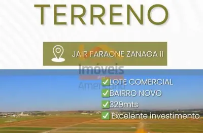 Terreno à venda em Americana-SP, Jardim São Domingos: 329,00 m² de área!