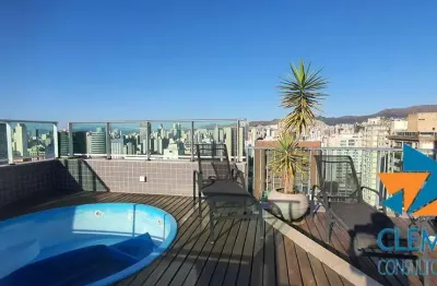 Cobertura tripex á venda 240 m² 03 qtos 03 vgs. b. s. agostinho-bh. mg