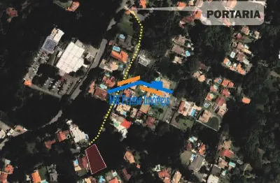 Terreno em condomínio fechado à venda na Rua Jambo, Algarve, Cotia
