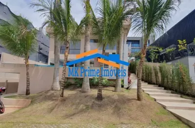 Casa em condomínio 496m² com 4 suítes no residencial tamboré 11