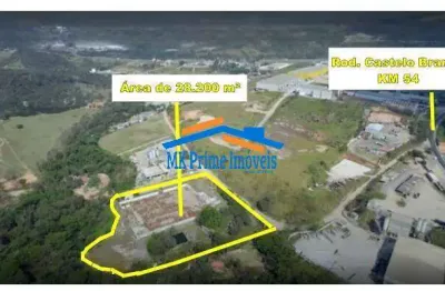 Área de 28.200 m² plano -próx. à rod. castelo branco km 54 sp / interior