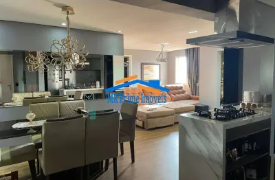 Lindo apartamento mobiliado   76,15m² com 2 dormitórios sendo 1 suíte .