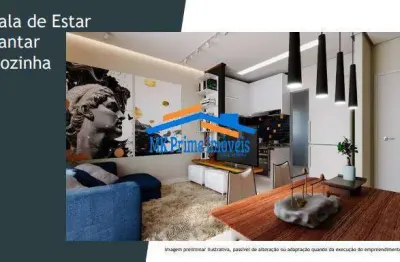 Apartamentos em construção 41 a 53 m2 torre única - cipava