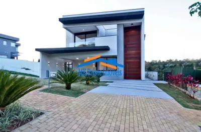 Excelente casa nova à venda no condomínio burle marx em alphaviile-sp.