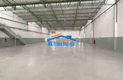 Galpão industrial 1.179m² c/ guarita pé direito 9m p/ locação em barueri/sp