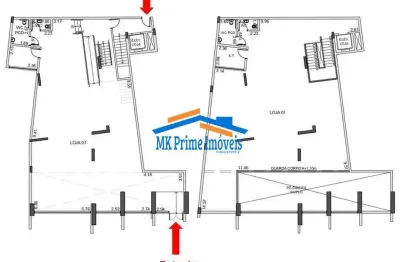 Loja comercial 467m² 2 andares p/ locação/venda av pompeia  são paulo/sp