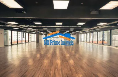 Andar comercial em edifício corporativo p/ locação em pinheiros/sp.