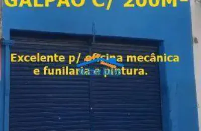 Galpão c/ 200m² no jaguaré p/ oficina mecânica de automóveis!