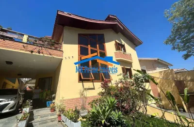 Lindo sobrado parque dos príncipes - 5 dorm. sendo 3 suítes - lareira
