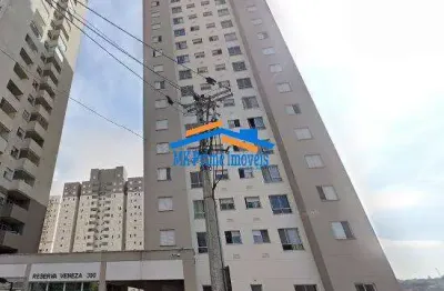 Apartamento 49m² com 2 dormitórios no cond. reserva veneza.