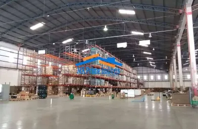 Galpão 10.000m² fabril 8 docas pé direito 12m, para locação em jandira/sp