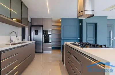 Linda cobertura com 280 m², 3 suítes, 4 vagas no ed. quartier no brooklin!