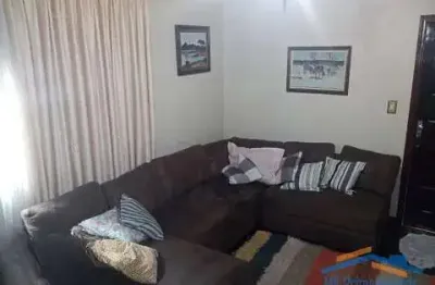 Casa térrea com 3 dormitórios e edícula - jd. santo antônio - osasco/sp.