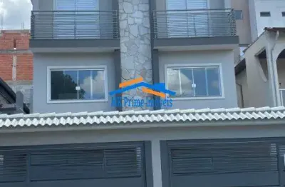 Casa sobrado novo com 3 suítes e 4 vagas – jardim bela vista, osasco/sp