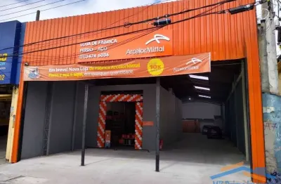 Galpão comercial para locação 500m² em quitaúna/osasco.