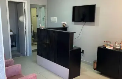 Sala pronta equipada com 1 vaga coberta, 37m²  no centro de osasco