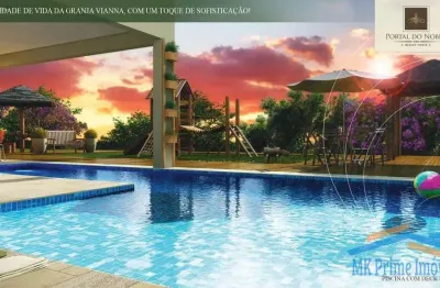 Lindo apartamento de 54m² com 2 dormitórios na granja viana.