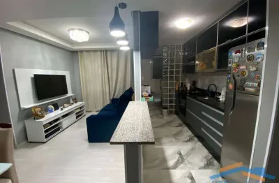 Lindo apartamento no campestre garden com 02 dormitórios e 1 vaga.