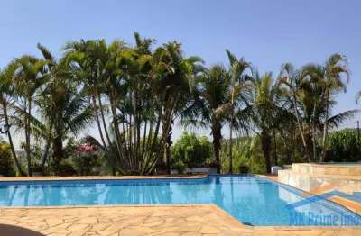 Chácara em condomínio bemge atibaia - 5.250a/t - piscina e campo de futebol