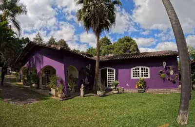 Cond. montecatine - chácara 4.192m², casa principal + anexos spa e academia