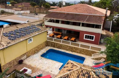 Chácara com 7 dormitórios à venda, 1150 m² araçariguama/sp.