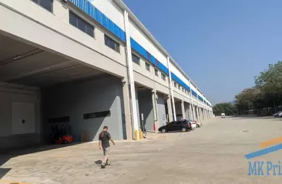 Galpão 12.100m² pé direito 12m piso 6t/m² p/ locação- condominio barueri/sp