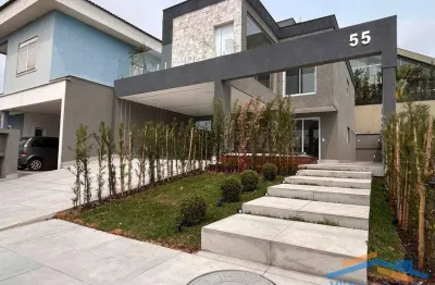 Vende casa de condomínio com 220m² a.c. com 03 suítes - quintas do ingaí