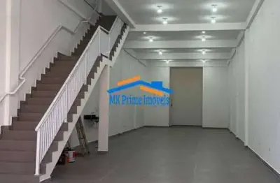Salão comercial com mezanino 328m² no centro de osasco.