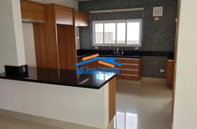 Linda casa térrea a venda em condomínio com 3 suítes e mobiliada- genesis 2