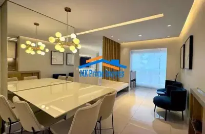 Apartamento mobiliado 67m² com 2 dormitórios sendo 1 suíte em alphaville