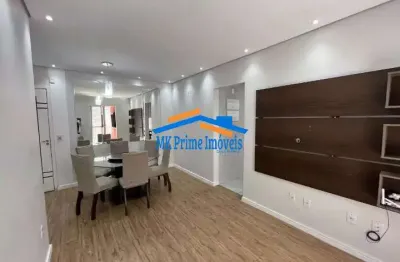 Apartamento com 3 dormitórios para alugar, 89 m²- granja viana - cotia/sp