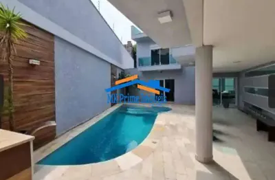 Sobrado c/ 4 quartos(4 suítes), 580m², piscina, 4 vagas - city bussocaba