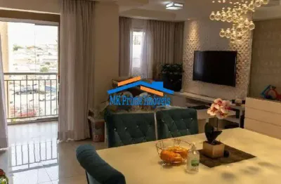 Apartamento 68m² com 2 dormitórios sendo 1 suite no vitta cube.