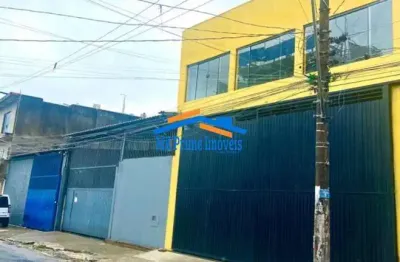 Galpão com 500m² a/c - vila silviania - carapicuíba - próx. shopping