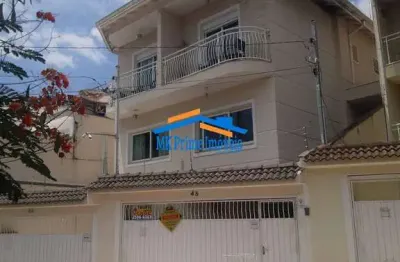 Sobrado com 3 quartos e 3 banheiros à venda, 230m² - campesina osasco