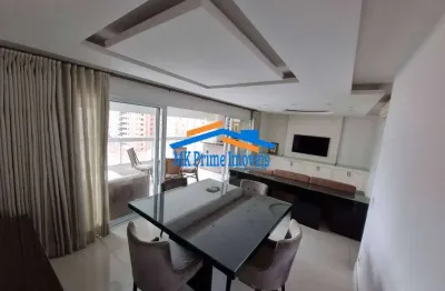 Apartamento 3 suítes 136m² 3 vagas cobertas e móveis planejados