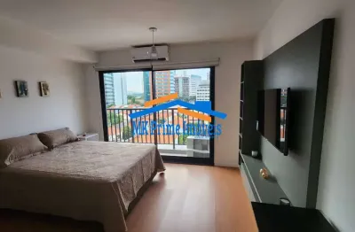 Studio c/ 25m²c/ 1 quarto na rua butantã em pinheiros/sp
