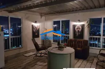 Cobertura a venda com 2 quartos e 3 banheiros à venda, 125m²- vila osasco