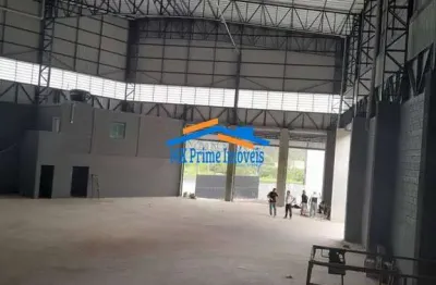 Galpão 800m² - Pé direito 12 metros com Docas - Itapecerica da Serra