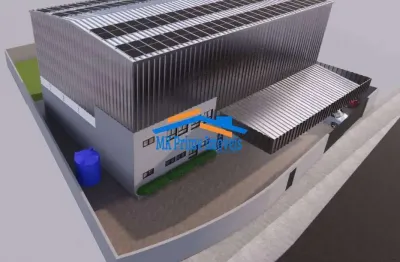 Galpão novo 800m² pé direito 12m- itapecerica da serra/sp