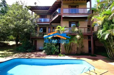Cond morada dos pássaros / aldeia da serra - 5ste, gourmet, adega, edícula