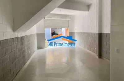Salão comercial de 38m²  c/ 01 banheiro para locação - parque esperança/sp